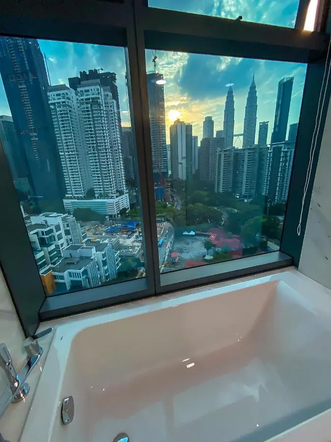 Lägenhet Eaton Residence Klcc By Yemala Kuala Lumpur